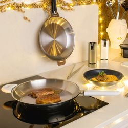 Poêle à crêpes 28 cm Chefs & Co - Culinarion