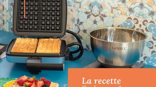 RECETTES - Gaufres moelleuses et croustillantes