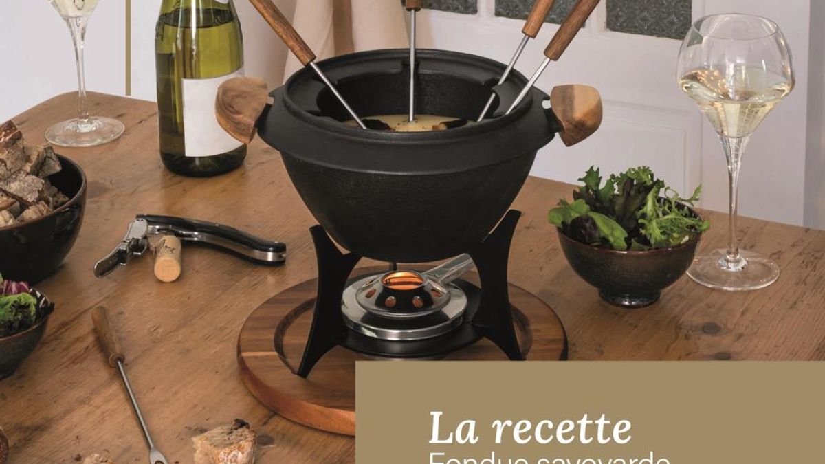 RECETTES - Fondue savoyarde aux champignons