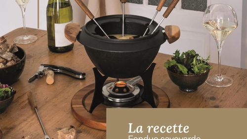 RECETTES - Fondue savoyarde aux champignons