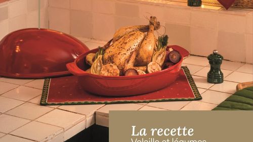 RECETTES - Volaille et légumes rôtis au four