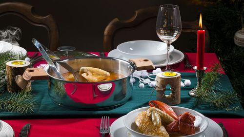 Délice terre-mer : Pintade et Homard x Cristel