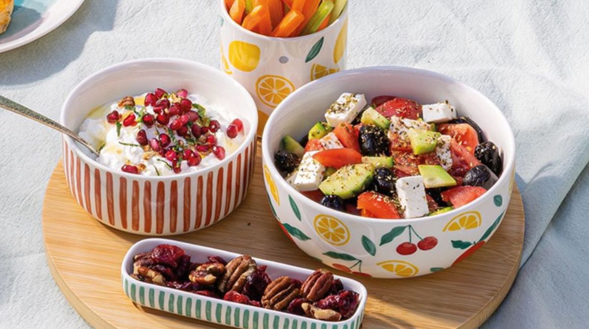 Salade grecque revisitée à partager