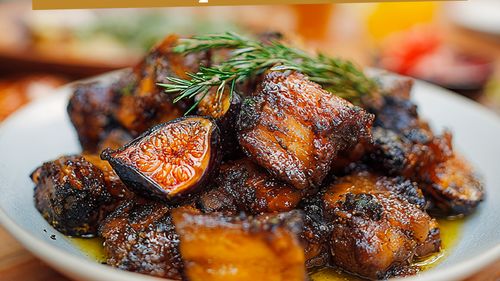 Sautée de porc aux figues