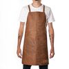 Tablier 100% cuir n°932 marron - Visuel 0