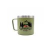 Mug inox BEAVER vert 350 ml - Visuel 0