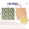 Emballage cire d'abeille original x 4 - Visuel 2