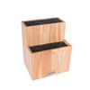 Bloc couteaux double niveau Bois - Visuel 0