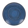 Assiette Plate Moon bleue 27cm