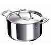 Faitout chef inox 26cm + Couvercle - Visuel 0
