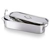 Poissonnière en inox avec grille 45 cm - Visuel 0