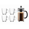 Set Chambord cafetière 8 Tasses + 4 mugs - Visuel 0