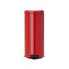 Poubelle à Pédale Newicon 30 L Rouge Passion - Visuel 0