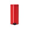 Poubelle à Pédale Newicon 30 L Rouge Passion - Visuel 3