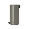 Poubelle à Pédale New Icon 30 L Platinium - Visuel 4