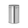 Poubelle Touch Bin New 40 L Inox Mat - Visuel 0