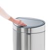 Poubelle Touch Bin New 40 L Inox Mat - Visuel 3