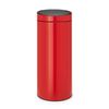 Poubelle Touch Bin NEW 30 Litres Rouge - Visuel 0