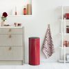 Poubelle Touch Bin NEW 30 Litres Rouge - Visuel 1
