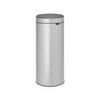 Poubelle Touch Bin New 30L Metallic grey - Visuel 2