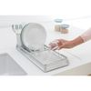 Egouttoir à vaisselle compact Sink Side gris clair - Visuel 3