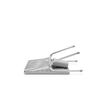 Egouttoir à vaisselle pliable 13 assiettes gris clair - Visuel 2