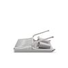 Egouttoir à vaisselle pliable 17 assiettes gris clair - Visuel 2