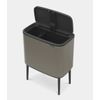 Poubelle Bo Touch bin 11+23L Platinium - Visuel 1