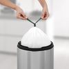 Poubelle Touch Bin 30 L Fingerprint proof Matt Steel - Visuel 2