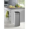 Poubelle Touch Bin 30 L Fingerprint proof Matt Steel - Visuel 4