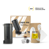 Coffret Caps Me shaker + 3 capsules réutilisables + 48 opercules + 200g de café - Visuel 4