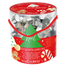 Seau de 18 emporte-pièces de Noël - Visuel 0