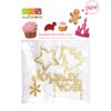 Pics de Noël dorés - Visuel 0