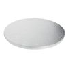 Support à gâteau rond argent 30 cm - Visuel 0