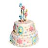 Pâte à sucre de décor bleu 250g - Visuel 1