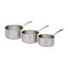 Lot 3 casseroles inox 16, 18 et 20cm - Visuel 1