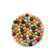 Dessous de plat en laine Lana multicolore - Visuel 0