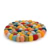 Dessous de plat en laine Lana multicolore - Visuel 2