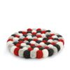 Sous-Verre Lana Rosso rond - Visuel 0