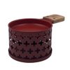 Coffret raclette à la bougie LUMI 2 personnes croix rouge - Visuel 3