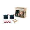 Coffret raclette à la bougie LUMI 2 personnes sapin vert - Visuel 1