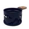 Coffret raclette à la bougie LUMI 2 personnes montagne noire - Visuel 4