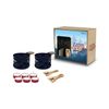 Coffret raclette à la bougie LUMI 2 personnes montagne noire - Visuel 1