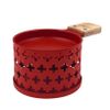 Coffret raclette à la bougie LUMI 2 personnes C'est la vie rouge - Visuel 2