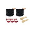 Coffret raclette à la bougie LUMI 2 personnes Montagne Amour - Visuel 1