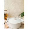 Cocotte 28 cm blanc - Visuel 3