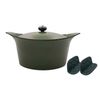 Cocotte 28 cm vert - Visuel 1