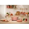 Cocotte ovale 33 cm guimauve - Visuel 0