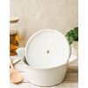 Cocotte 24 cm blanc - Visuel 3