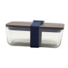 Lunchbox "ma boite naturelle" bleu foncé